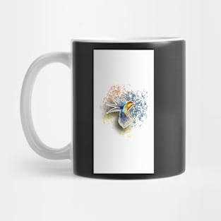 Artwork of a bird, painting style, colorful cover Mug